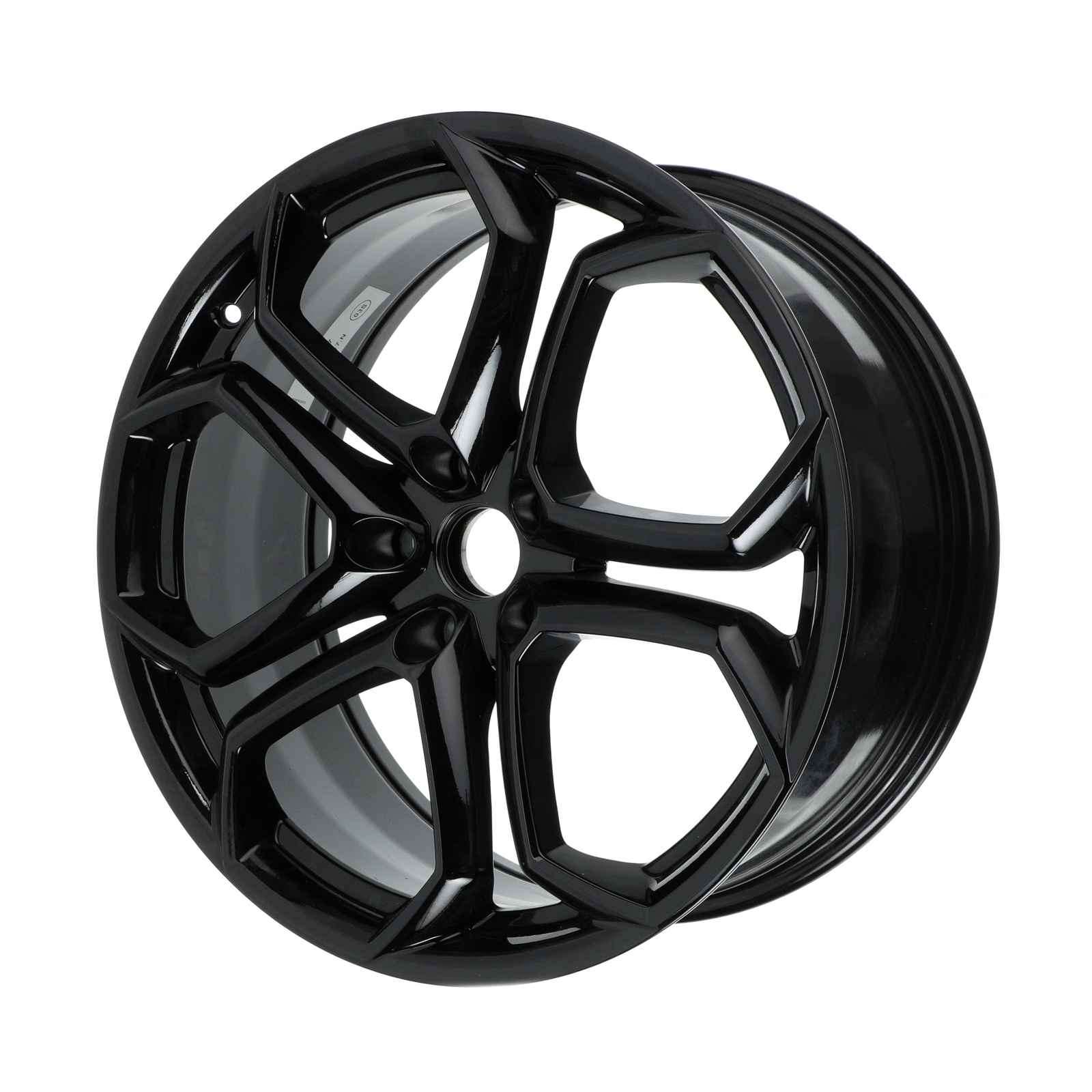 Genuine Lamborghini Aventador Front Wheel Rim 9X19 Shiny Black 470601017N