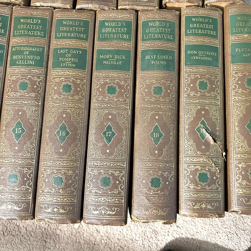 World's Greatest Literature 1936 Spencer Press Complete 20 Vol Set - Bild 5 von 14
