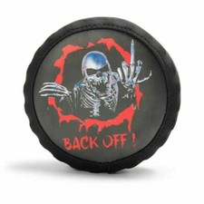 Copripneumatico in pelle ruota di scorta 1,9" per cingolato 1/10 TRX-4 SCX10 D90 RC