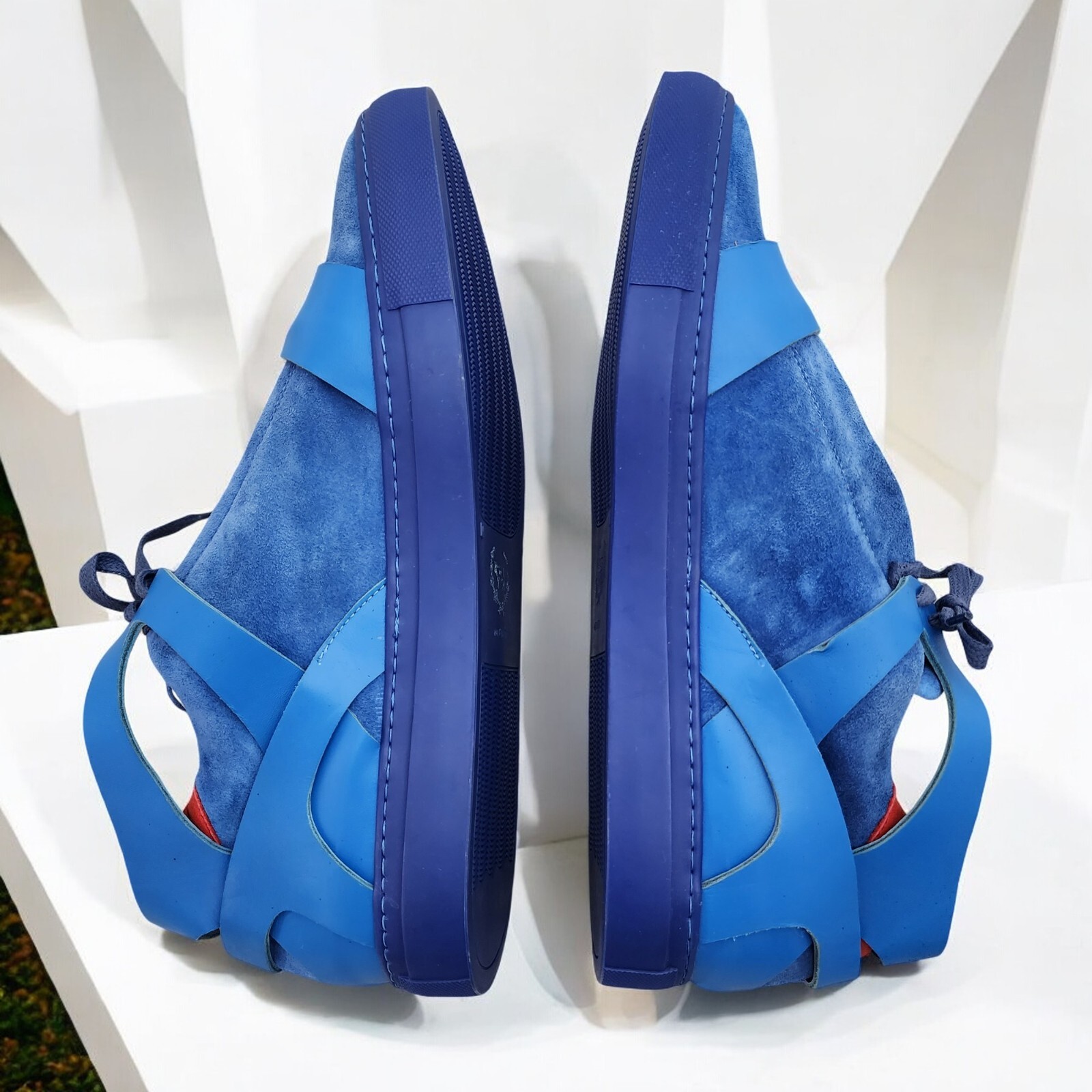 Erik Bjerkesjö x Del Toro Cross Trainer Men's SZ 13 Leather Suede Sneaker Italy