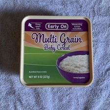 Multi Grain Baby Cereal, 8 0z, Single Pack, Best By 04/11/2026