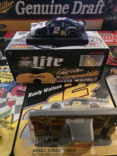 the ultimate rusty wallace package! 1:64 scale dually with show trailer. read!! - Picture 14 of 15