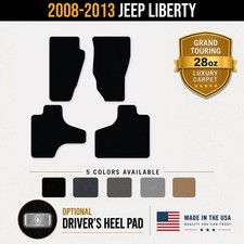 Avery Grand Touring Front Rear Floor Mats For 2008-2013 Jeep Liberty 3cw