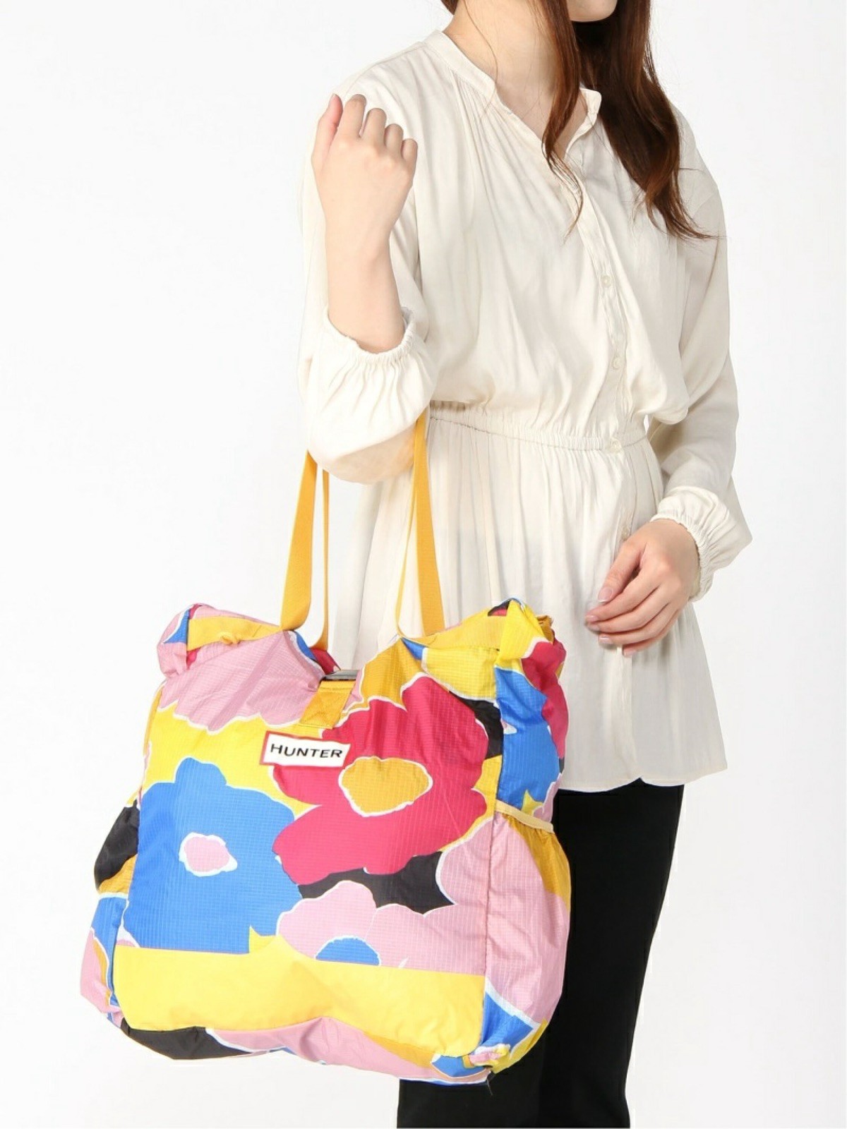 Hunter Exploded Logo Ripstop Packable Tote Multic… - image 11