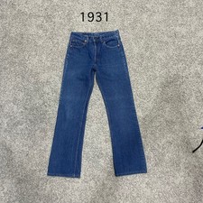 Vintage 80 USA Levi 517 Actual 27x28 BootCut Western Jeans