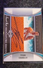 2006-07 Upper Deck Sweet Shot Signature Shots Tyson Chandler #SSL-TC (AU)