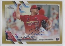 2021 Topps Chrome Rookie Auto Gold Refractor 43/50 Roel Ramirez #RA-RR Auto 7m3