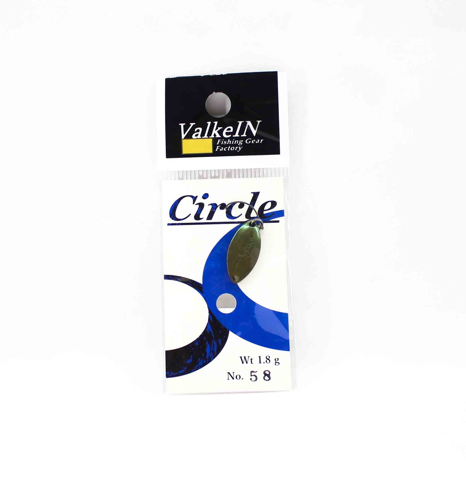 Valkein Spoon Circle 1.8 grams Sinking Lure No.58 (0133)