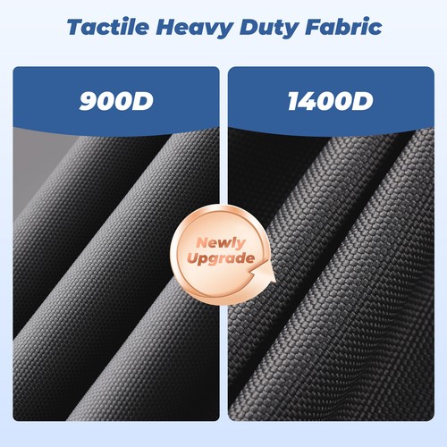1200D Heavy Duty Trailerable Fit 16-22Ft V-Hull Fish & Ski Boat Cover Waterproof - Afbeelding 33 van 36