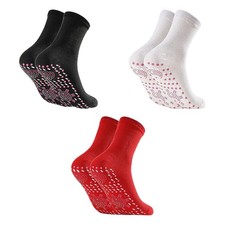 Thermal Socks 1 Pair Heating Grounding Socks Reusable Warm Foot Stockings