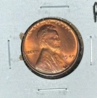 1949 LINCOLN WHEAT CENT ~   CH BU ~ RED  ~ BEAUTIFUL COIN ~