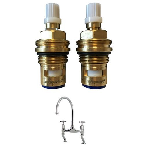 Perrin and Rowe Ionian Crosshead Pair Replacement Valves Cartridge Spares
