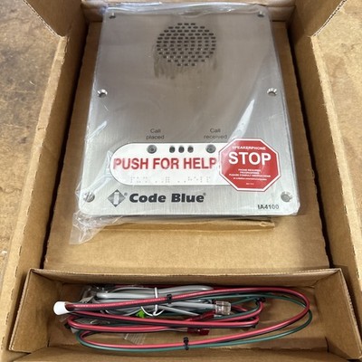 New Open Box CODE BLUE IA4100 Speakerphone