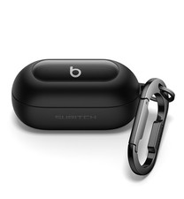 SURITCH Case for Beats Solo Buds Rugged Shockproof with Cleaning Kit & Carabiner