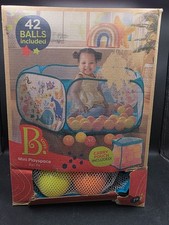 B. Toys Mini Playspace Ball Pit With 42 Balls  Carry Pouch Lightweight