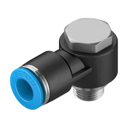 1Pc Festo Corporation QSLV-G1/8-8 PUSH-IN L-FITTING