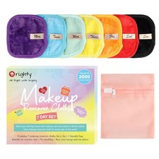 Reusable Makeup Remover Cloths - 7-Day Set for Eyes, Lips, and Face