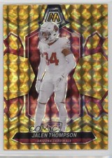 2024 Panini Mosaic Reactive Yellow Mosaic Prizm Jalen Thompson #6 00eb