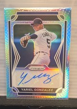 2021 Panini Prizm Draft Picks - Autographs Yariel Gonzalez #AU-YG (AU, RC)