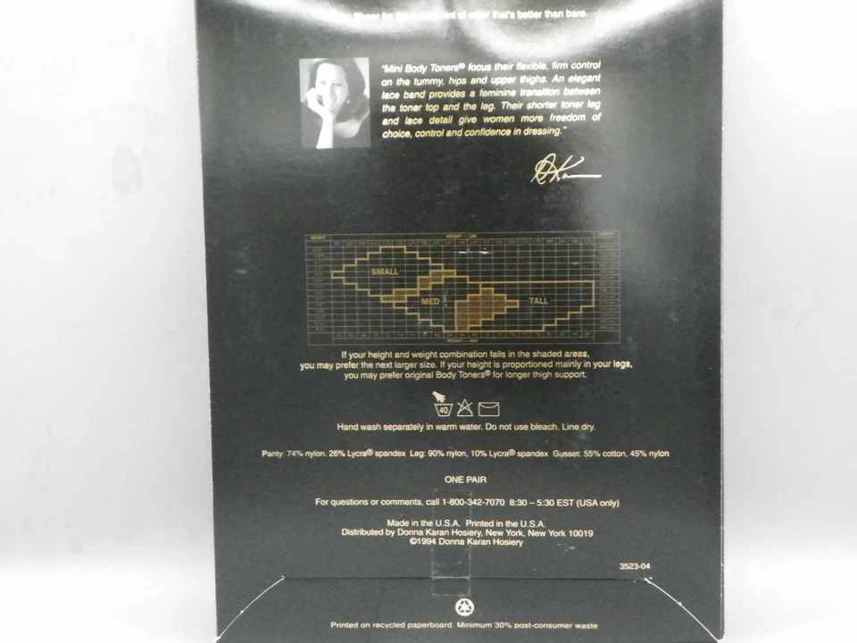 Mini tónicos corporales Donna Karan New York estilo medias 258 medio medianoche azul marino Foto 2 de 2