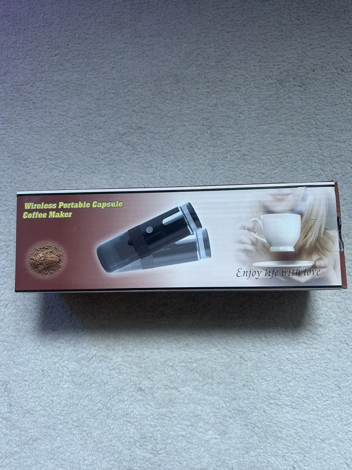 Wireless Portable Capsule Coffee Maker