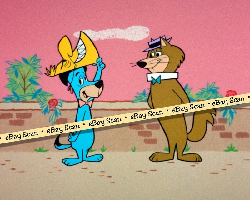 Rare! HUCKLEBERRY HOUND SHOW Cartoon TV Photo HANNA BARBERA Studios HOKEY BUMPER