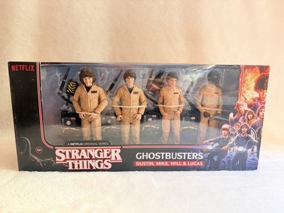 McFarlane Stranger Things Ghostbusters 4-Pack Dustin Mike Will Lucas Figure
