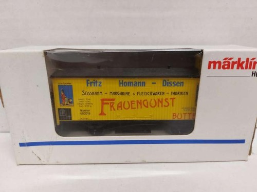 MÄRKLIN H0 geb.Güterwagen m.Bremserhaus Frauengunst 4891 | Zustand: Neu