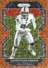2021 Panini Prizm Football Trading Cards Orange Disco Parallel: Pick From List