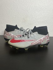 Nike Zoom Superfly 9 Academy FG By You Mens Sz 6.5/ Women  s Sz 8 Grey FN6750-900