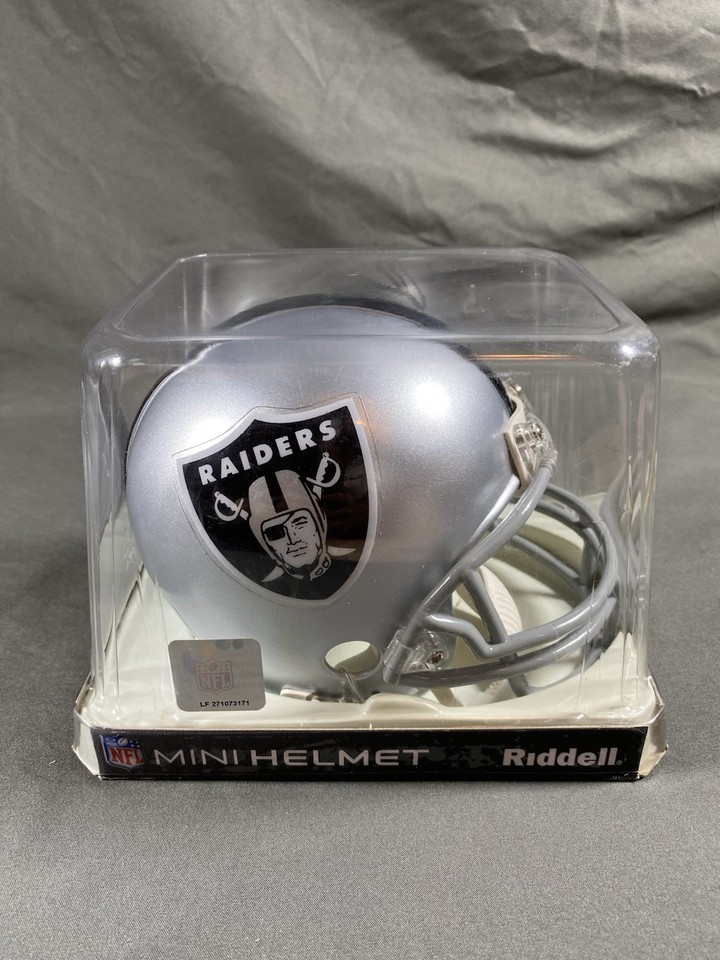 DEREK CARR SIGNED AUTOGRAPHED LAS VEGAS/OAKLAND RAIDERS RIDDEL MINI ...