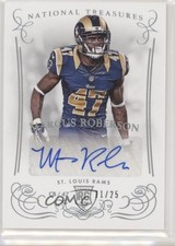 2014 Panini National Treasures Century Silver 11/25 Marcus Roberson Auto z0q