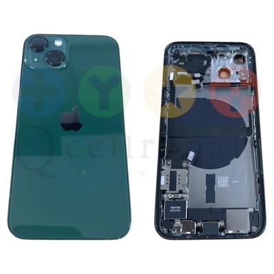 iPhone 13 Alpin Green Housing Replacement With Small Parts Frame Pull Grade B