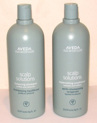 Aveda Scalp Solutions Shampoo And Conditioner Set 33.8 Oz 1 Liter Balancing