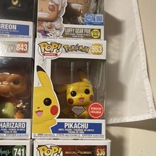 Funko Pop! Pokémon Pikachu Diamond Collection GameStop Exclusive #553