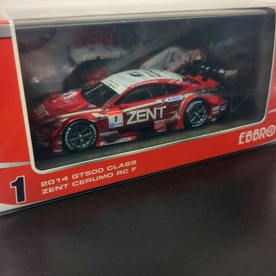 EBBRO Super Rare ZENT CERUMO RC F GT500 Team Special Order 2014
