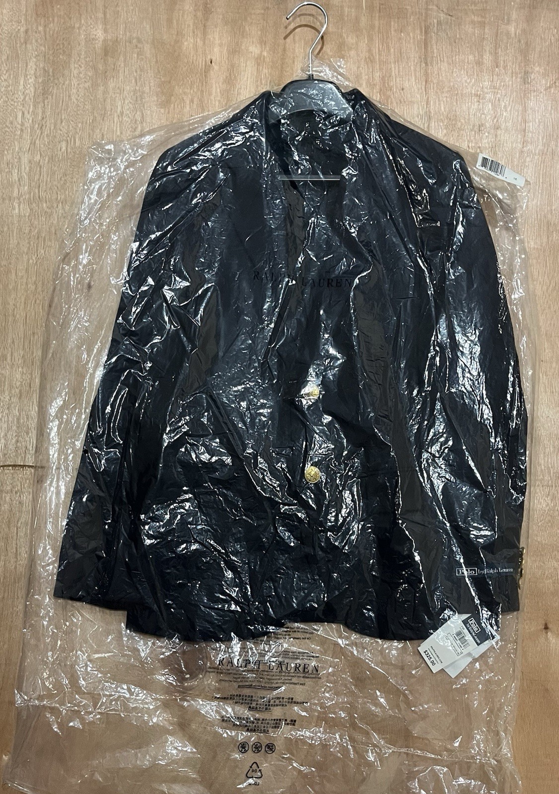 Polo Ralph Lauren Wool Blazer Gold Buttons Navy Kids Size 16 $325 School Formal thumbnail 2