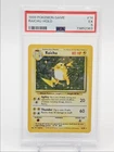 RAICHU 1999 POKEMON BASE SET GAME HOLO RARE 14/102 PSA 5 Q7119
