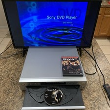 Sony DVP-NC655P 5 Disc Carousel DVD CD Player Changer W/Remote Tested Working