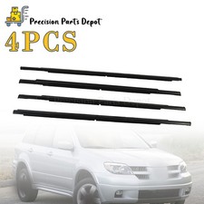 4pcs For Mitsubishi Outlander 2006-2012 Window Weatherstrip Seal Belt Moulding 4pcs For Mitsubishi Outlander 2006-2012 Window Weatherstrip Seal Belt Moulding