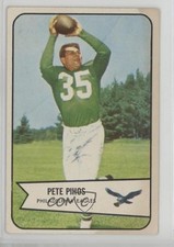 1954 Bowman Pete Pihos #9 HOF 16ez