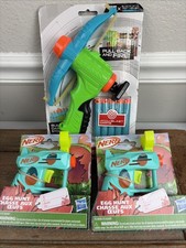 2x Nerf Easter Egg Hunt Blaster 1 Accu Blast Toy W/ Darts NIP NEW