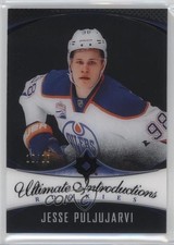 2016 Ultimate Collection Introductions Onyx Black 15/25 Jesse Puljujarvi #96 7a2