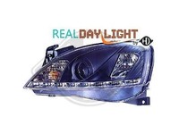 Designscheinwerfer Klarglas/Schwarz FüR Opel Corsa C 2000-2006