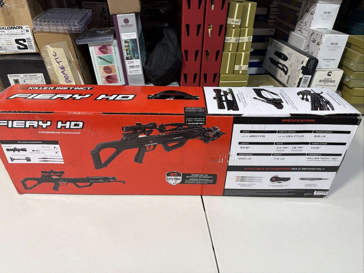 Killer Instinct Fiery HD 400 Crossbow | eBay