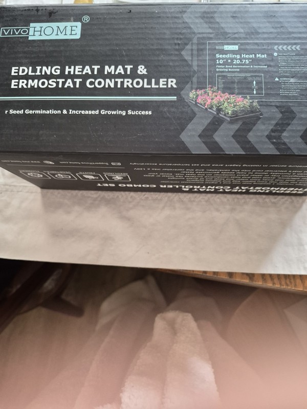 Vivohome 10 inch x 20.75 inch WaterproofSeedling Heat Mat New ITEM 
