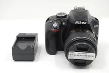 Used Nikon D3300 DLSR Camera w/ 18-55mm VR II  Lens Kit (Black)