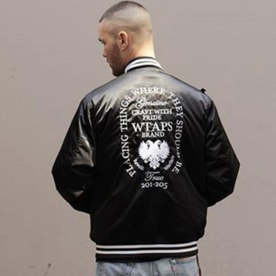 Wtaps Team Jacket Nylon. Black L