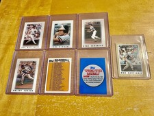 1986 Topps Mini League Leaders Mattingly, Ripken, Sandberg, Gooden, +3 more!🤩⚾️