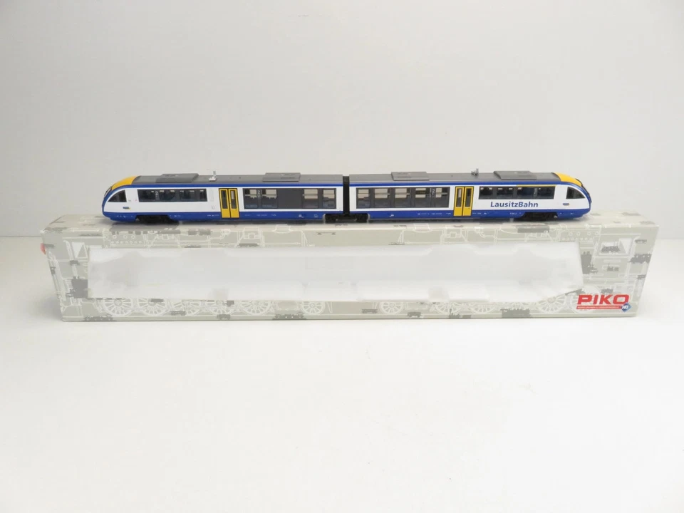 (DOD096) Piko 52011 Dieseltriebwagen VT 610 "Connex" Lausitzbahn, DC, H0, OVP